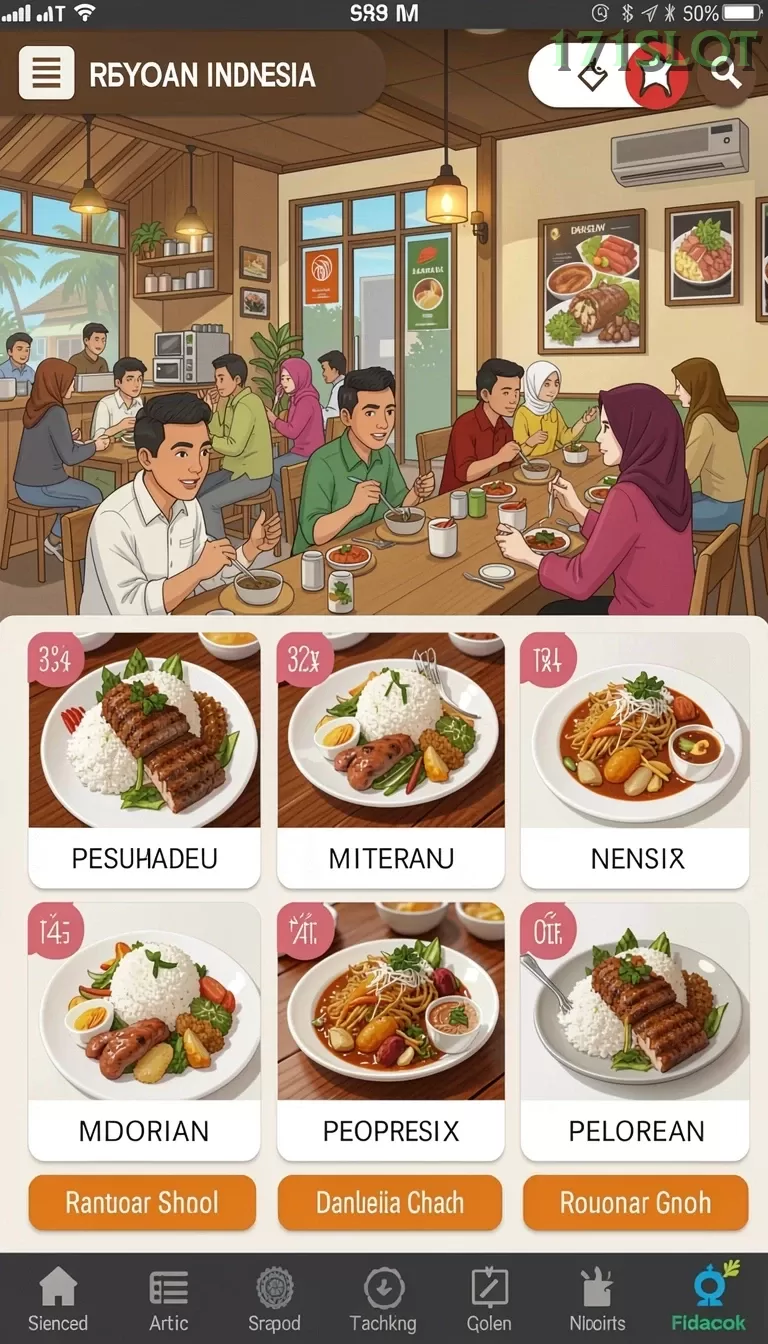 Cuplikan layar ULAR288 — halaman utama
