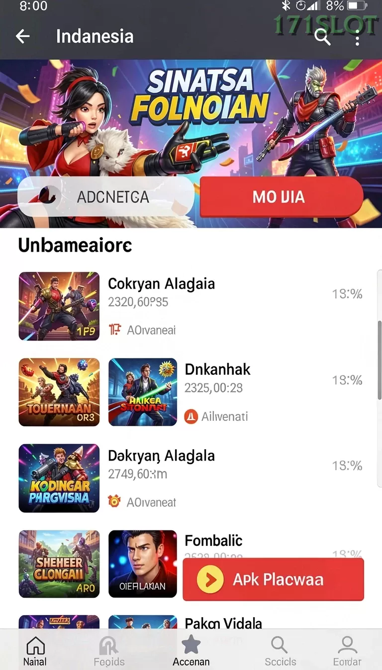 Cuplikan layar TEKNO — pengaturan akun