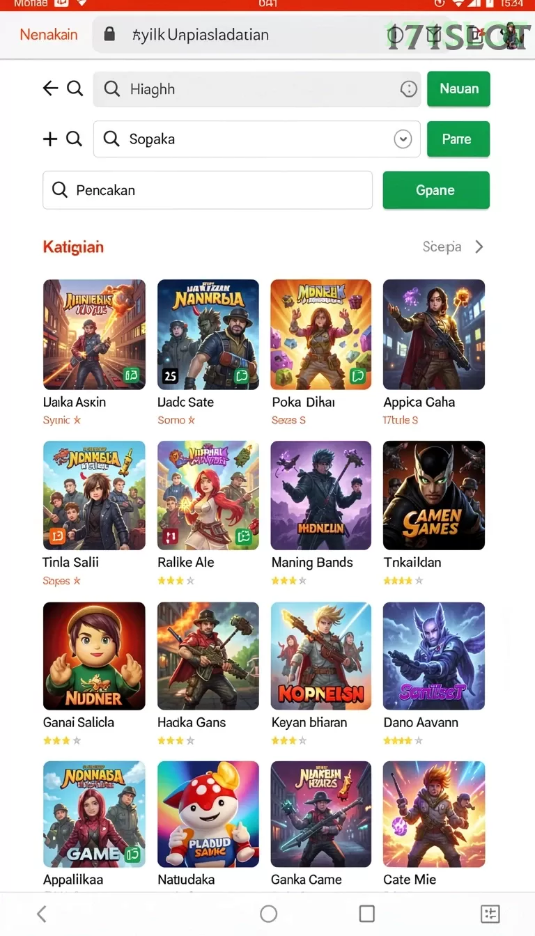 Cuplikan layar INTRO — pengaturan akun